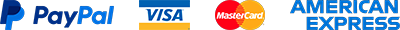 PayPal | VISA | MasterCard | American Express