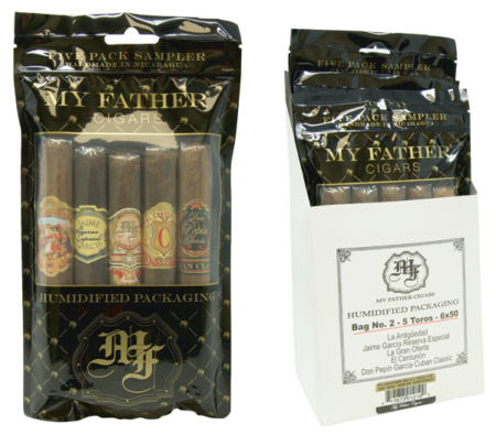 My Father | My Father Resehumidorpåsar (2) med Toros